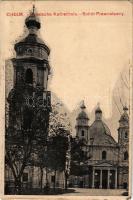 Chelm, Kulm, Holm, Cholm; Russische Kathedrale / Sobór Prawoslawny. M. I. Bronfeld / Russian church (glue mark)