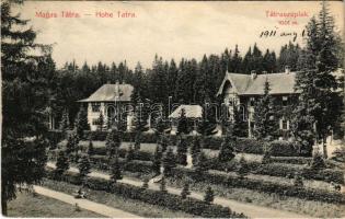 1911 Tátraszéplak, Tatranska Polianka, Westerheim (Magas-Tátra, Vysoké Tatry); nyaralók / villas (EK)