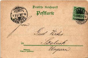 1899 Hagen i. Westfalen; Willy Hoehl Lith-Kunstanstalt / view. litho (EK)