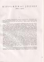 Petrovics Elek: 
Rippl-Rónai. (Képzőművészeti album.)
Budapest, (1943). Athenaeum Irodalmi és Nyom...