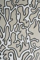 Olajos György (1953-): Kisördögök. Szitanyomat, papír, jelzett, számozott (4/15), lapszéli egészen a...