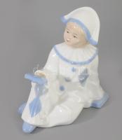 Casades spanyol kisfiú figura, jelzett, hibátlan, m: 13 cm