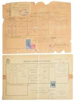 1907-1949 Finster Ferenc aradi kereskedő és családjának vegyes iratai, közte román állampolgársági b...