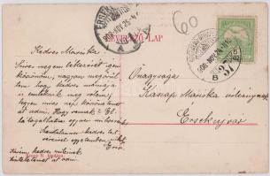 1908 Körmöcbánya, Kremnitz, Kremnica; Vadászkürt nyaralók. Kniep R. kiadása / Jägerhorn Villen / vil...