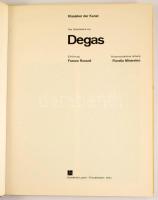 Das Gesamtwerk von Degas. Klassiker der Kunst. Einführung Franco Russoli. Wissenschaftlicher Anhang:...