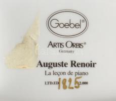 Goebel Artis Orbis kisváza, Auguste Renoir festményének reprodukciójával díszítve. Jelzett, hibátlan...