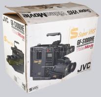 JVC GF-S1000H Super VHS kamera, tartozékokkal, dobozában