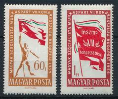 1959 MSZMP kongresszus sor, az 1Ft kékes papíron. Ritka!!