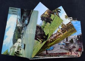 USA-KANADA - 100 db MODERN város képeslap / USA, CANADA - 100 modern town postcards