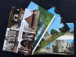 NAGY-BRITANNIA - 100 db MODERN város képeslap / GREAT-BRITAIN - 100 modern town postcards