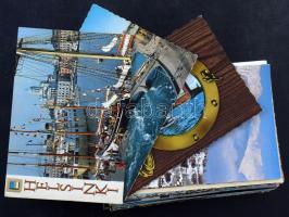 NYUGAT-EURÓPA - 100 db MODERN város képeslap / NORTHERN EUROPE - 100 modern town postcards