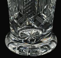 Kristály váza, hibátlan 26 cm