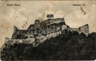 1911 Kőhalom, Reps, Rupea; Kőhalmi vár / castle. Johanna Gunesch (fl)