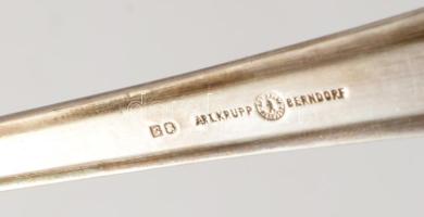 Art Krupp Berndorf 3 személyes evőeszköz készlet, ezüstözött, jelzett, dobozban