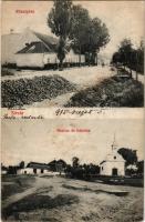 1915 Tótsóvár, Sóvár, Soóvár, Solivar (Eperjes, Presov); Községháza, Sóakna és kápolna. Zavetzky Gyula kiadása. Divald Károly fia / town hall, salt mine and chapel (fl)