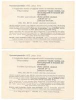 1973. "Ajándéksorsjegy - Textil- és papírgyűjtő hetek" az Észak-Magyarországi "MÉH&qu...