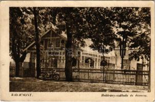 1947 Badacsony, Hableány szálloda és étterem, motorkerékpár (EK)