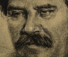 Olvashatatlan jelzéssel: Móricz Zsigmond. Litográfia, papír, lap alja feltehetően vágott, 38x27,5 cm