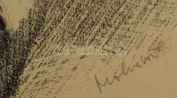 Olvashatatlan jelzéssel: Móricz Zsigmond. Litográfia, papír, lap alja feltehetően vágott, 38x27,5 cm