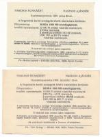 1968. "Ajándéksorsjegy - Rongygyűjtő hetek" az Észak-Magyarországi "MÉH" Nyersan...