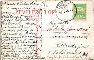 1910 Szomolnok, Schmölnitz, Smolník; látkép. W.L. Bp. 2676. / general view (EM)