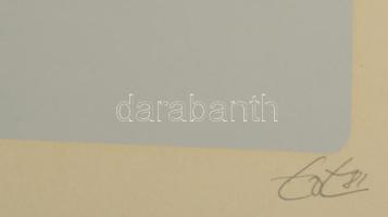 Amerigo Tot (1909-1985): Női aktok. Szitanyomat, papír. Jelzett. Lapszéli halvány elszíneződéssel. 3...