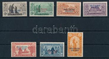 Égei tengeri szigetek 1931 Páduai Szent Antal Mi 63-69 (Mi EUR 300.-) (elszineződött gumi / discoloured gum)