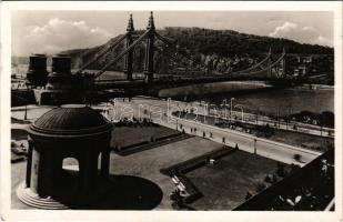 1942 Budapest V. Erzsébet híd pesti hídfője