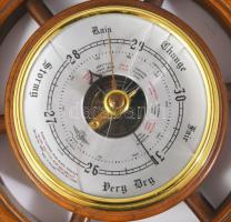 SB Shortland angol barometer, sérült üveggel, d: 32 cm