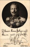 1914 II. Vilmos / Wilhelm II. Rotes Kreuz. E. Bieber (fa)