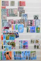 Fiji, Francia gyarmatok, Új-Zéland, Samoa, Tonga stb. összeállítások A4-es berakóban, szép anyag!!