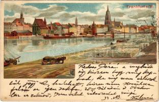 1899 Frankfurt am Main, quay. Kunstanstalt Kosmos 39. litho (EB)