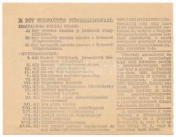 1958. "Budapesti Ipari Vásár" tárgysorsjáték sorsjegye 4Ft értékben "S sorozat" ...