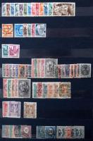 Német, Reich, megszállás és tartományi kiadások, Berlin, zónák, 12 lapos A4 berakóban