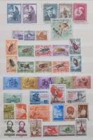 1950-1971 Magyar gyűjtemény sorokkal, kb 1962-től postatiszta, 20 lapos jó A/4 berakóban
