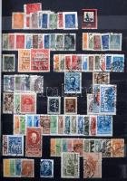 Szovjetunió 1920-1970 gyűjtemény A4-es berakóban, kb 1.500 klf bélyeg (ca Mi EUR 2.800,-)