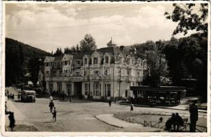Szováta, Sovata; fürdő, szálloda, autóbusz / spa, hotel, autobus