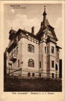 Mariánské Lázne, Marienbad; Bellevue-Viertel. Villa Leonardo (Besitzer L. u. J. Danzer) (EK)