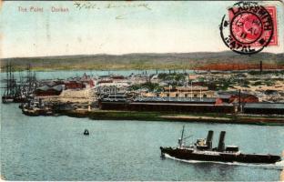 1911 Durban, The Point (worn corners)