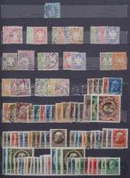 Német államok, Deutsches Reich, Danzig, Saar, zónák, megszállások gyűjtemény 12 lapos A/4 berakóban