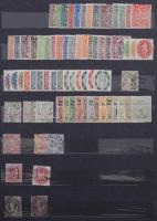 Német államok, Deutsches Reich, Danzig, Saar, zónák, megszállások gyűjtemény 12 lapos A/4 berakóban