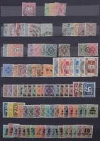 Német államok, Deutsches Reich, Danzig, Saar, zónák, megszállások gyűjtemény 12 lapos A/4 berakóban