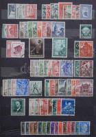 Német államok, Deutsches Reich, Danzig, Saar, zónák, megszállások gyűjtemény 12 lapos A/4 berakóban