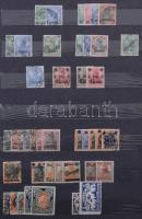 Német államok, Deutsches Reich, Danzig, Saar, zónák, megszállások gyűjtemény 12 lapos A/4 berakóban