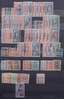 Német államok, Deutsches Reich, Danzig, Saar, zónák, megszállások gyűjtemény 12 lapos A/4 berakóban