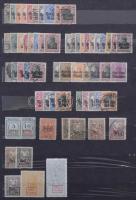 Német államok, Deutsches Reich, Danzig, Saar, zónák, megszállások gyűjtemény 12 lapos A/4 berakóban