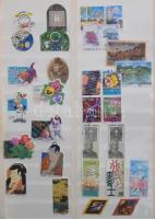 Irán, Izrael, Ausztrália, Dél-Amerika, Japán, India stb néhány ezer db bélyeg 3 db nagy berakóban