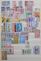 Omán, Jordánia, Kuvait, Szaúd-Arábia stb. összeállítás A4-es berakóban, benne kb 820 nagyrészt klf b...