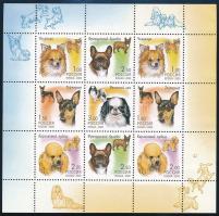 2000 Kutyák Mi 837-840 kisív