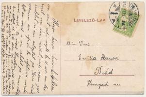 1915 Gyulafehérvár, Karlsburg, Alba Iulia; Custozzai ütközet emlékszobra. Weisz Bernát kiadása / mil...